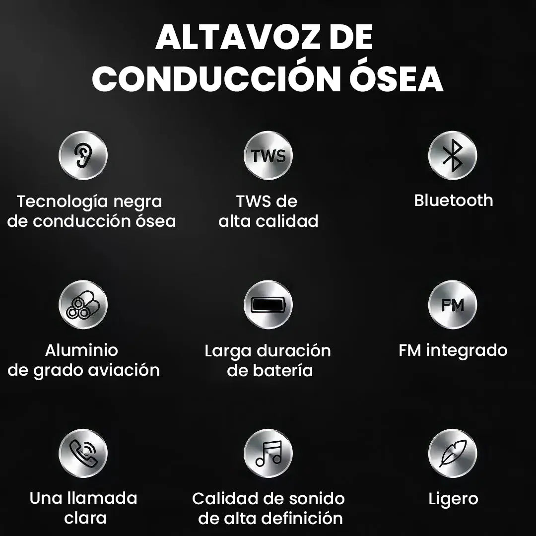 Audex - Altavoz de conducción ósea portátil